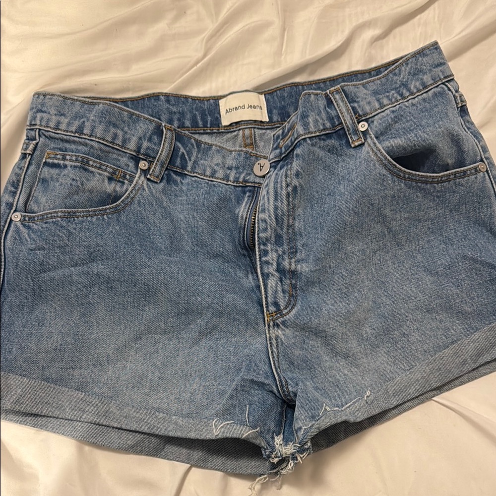 Women's Blue Denim Shorts